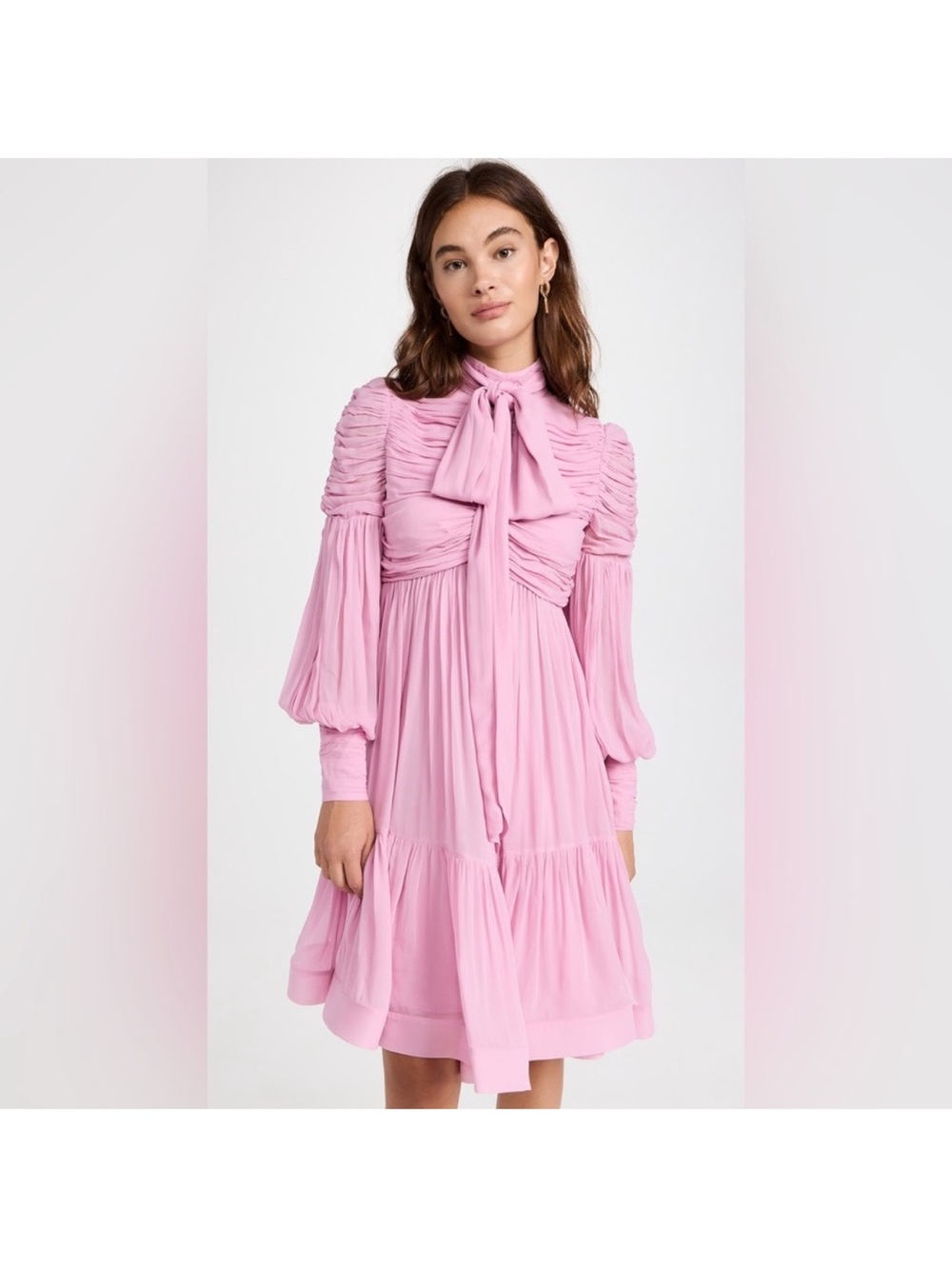 Zimmermann Ruched Mini Dress